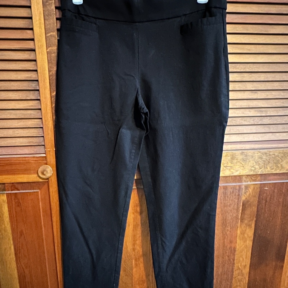 Liz Claiborne career Black High-Waisted Pants size 14